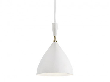 Mid-Century  modern pendant  lamp Dokka black by Birger Dahl. New release.