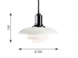 Spare parts for Louis Poulsen pendant lamp PH 1/2