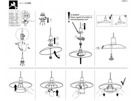 Spare parts for Louis Poulsen pendant lamp PH 1/2