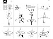 Pièces détachées pour suspension Louis Poulsen modèle PH 2/1