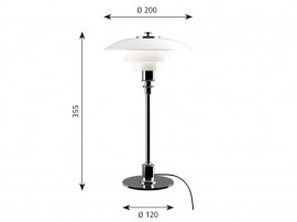 Pièces détachées pour lampe à poser Louis Poulsen modèle PH 2/1