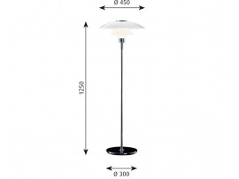 Pièces détachées pour lampadaire Louis Poulsen modèle PH 4 1⁄2-3 1⁄2 Verre