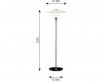 Pièces détachées pour lampadaire Louis Poulsen modèle PH 4 1⁄2-3 1⁄2 Verre