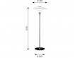Spare parts for Louis Poulsen floor lamp PH 4 1⁄2-3 1⁄2 Verre