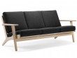 Set of cushions for Hans Wegner Getama  sofa 2 seats GE 290 - foam and cover- seat and back