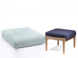 Coussins pour repose-pieds Getama GE 290S de Hans Wegner. 