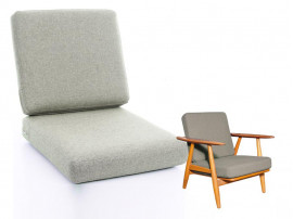 Set of cushions for Hans Wegner lounge chair Getama  Cigar GE 240 - foam and cover- seat and back