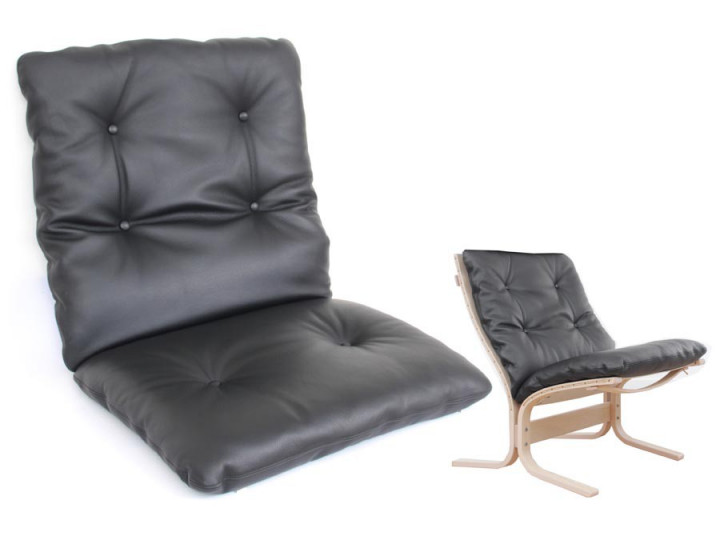 Jeu de coussins, assise et dossier, pour fauteuil Siesta Classic, dossier bas. 