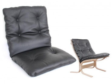 Jeu de coussins, assise et dossier, pour fauteuil Siesta Classic, dossier bas. 