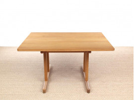 Table de repas scandinave en chêne massif Modèle Shaker 6287