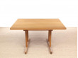 Mid-Century modern scandinavian dining table  Shaker 6287 by Borge Mogensen