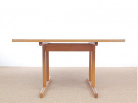 Table de repas scandinave en chêne massif Modèle Shaker 6287