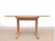 Mid-Century modern scandinavian dining table  Shaker 6287 by Borge Mogensen