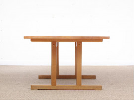 Table de repas scandinave en chêne massif Modèle Shaker 6287