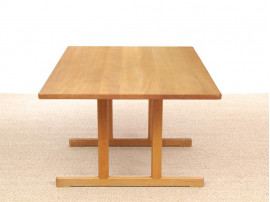 Table de repas scandinave en chêne massif Modèle Shaker 6287