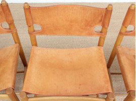 Mid-Century modern scandinavian set o f 4 chairs