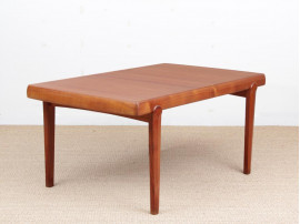 Mid-Century modern scandinavian dining table in teak 6/10 seats