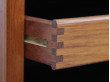 Mid-Century modern scandinavian side bord in teak by H.P. Hansen