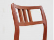 Mid-Century Modern danish set of 4 chairs in teak model 79 by Niels O. Møller