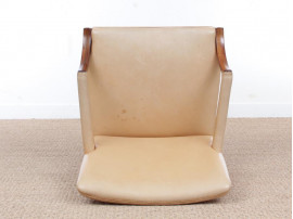 Fauteuil scandinave en palissandre de Rio 