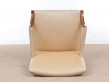 Mid-Century Modern arm chair by Ole Wanscher in Rio rosewood 