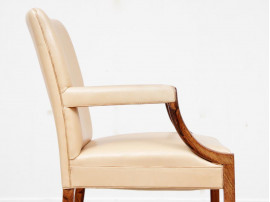 Mid-Century Modern arm chair by Ole Wanscher in Rio rosewood 