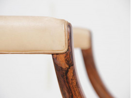 Mid-Century Modern arm chair by Ole Wanscher in Rio rosewood 