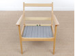 Fauteuil scandinave en érable modele PJ 112