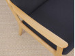 Mid-Century Modern Danish  lounge chair in mapple model PJ 112 by Ole Wanscher