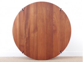 Mid-Century  modern scandinavian coffee table in solid teak by Peter Hvidt