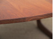 Mid-Century  modern scandinavian coffee table in solid teak by Peter Hvidt