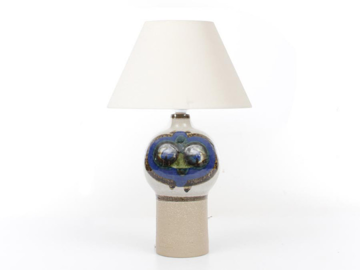 Mid-Century  modern scandinavian ceramic lamp 