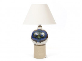 Mid-Century  modern scandinavian ceramic lamp 