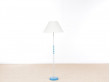 Mid-Century  modern scandinavian floor lamp in aluminium and glass by Carl Fagerlund.