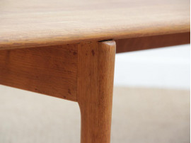 Grande table basse scandinave en chêne massif modèle AT 15