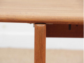 Grande table basse scandinave en chêne massif modèle AT 15