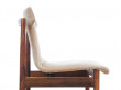Mid-century Modern set of 4 IK dining chairs in Rio rosewood by Inger Klingenberg