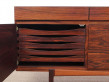 Mid-Century  modern scandinavian side bord in Rio rosewood by Ib Kofod Larsen for Faarup Mobelfabrik