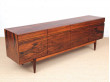 Mid-Century  modern scandinavian side bord in Rio rosewood by Ib Kofod Larsen for Faarup Mobelfabrik