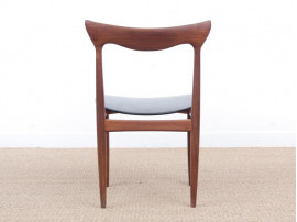 Set of 4 scandinavian chairs in teak designed by Henry Walter Klein