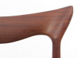 Set of 4 scandinavian chairs in teak designed by Henry Walter Klein