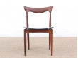 Set of 4 scandinavian chairs in teak designed by Henry Walter Klein