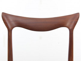 Set of 4 scandinavian chairs in teak designed by Henry Walter Klein