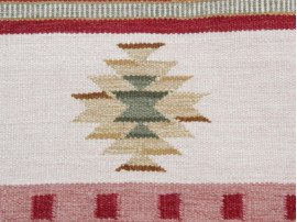 Swedish Rolakan carpet hand woven wool. 280 x 200 cm.