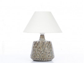Mid century modern small ceramic lamp by Gunnar Nylund
