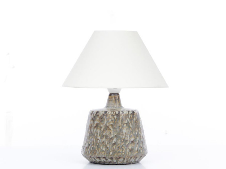 Mid century modern small ceramic lamp by Gunnar Nylund