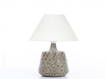 Mid century modern small ceramic lamp by Gunnar Nylund