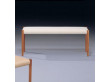 Mid-century modern  bench n°63 by Niels Moller. New edition