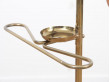 Mid-Century  modern scandinavian vallet in beech and brass