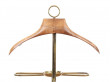 Mid-Century  modern scandinavian vallet in beech and brass